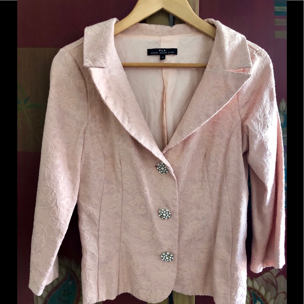 Heart Moon Star Romantic Blazer